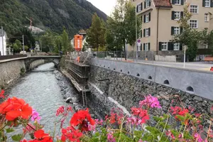 Restauration des murs de pierres naturelles de la Wuhr, Plessur